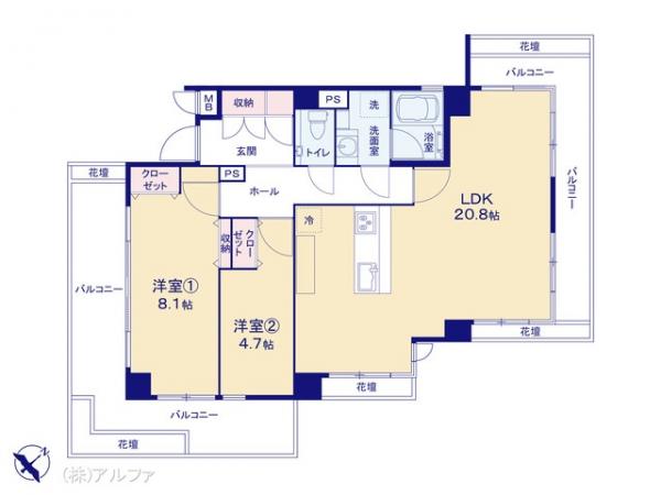 中古マンション 東京都杉並区西荻北３丁目42-11 JR中央・総武線西荻窪駅 8,980万円