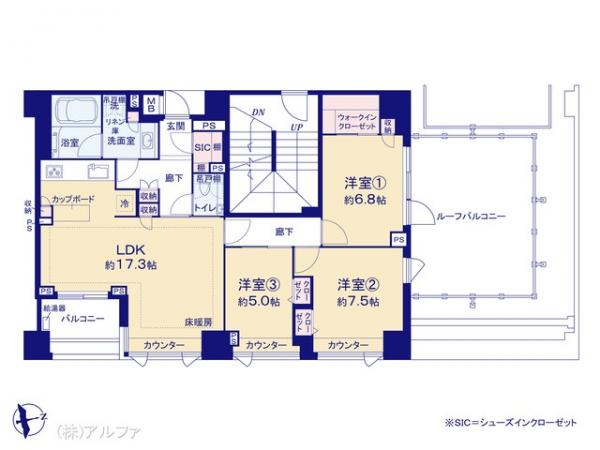 中古マンション 東京都世田谷区若林１丁目20-8 東急田園都市線三軒茶屋駅 1億9,980万円