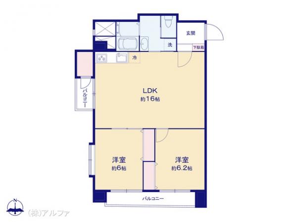 中古マンション 東京都世田谷区上北沢４丁目19-18 京王線上北沢駅 4,580万円
