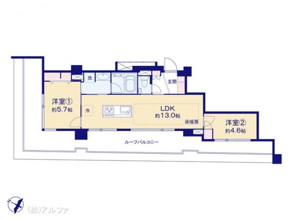 中古マンション 東京都杉並区和泉２丁目27-1 京王線代田橋駅 7,998万円