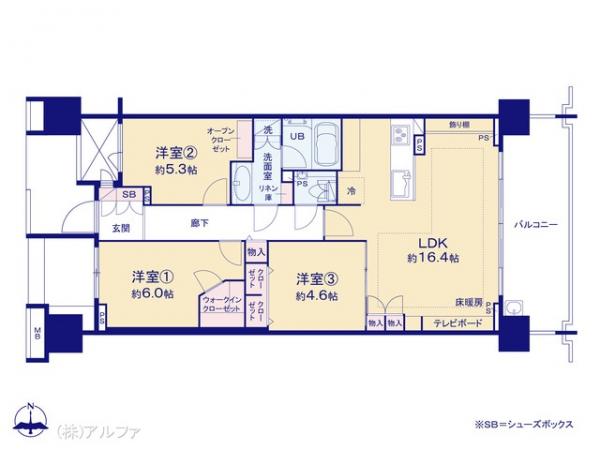 中古マンション 東京都杉並区井草２丁目35-12 西武新宿線井荻駅 8,799万円