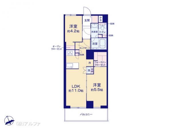 中古マンション 東京都中野区上高田４丁目18-1 都営大江戸線中井駅 3,299万円
