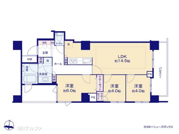 中古マンション 東京都世田谷区桜新町１丁目14-20 東急田園都市線桜新町駅 1億3,490万円