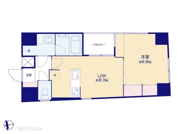 中古マンション 東京都中野区本町６丁目26-7 丸の内線新中野駅 6,498万円
