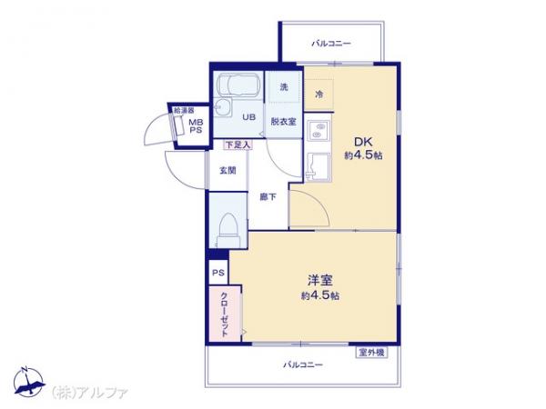 中古マンション 東京都杉並区浜田山２丁目20-17 京王井の頭線浜田山駅 2,180万円