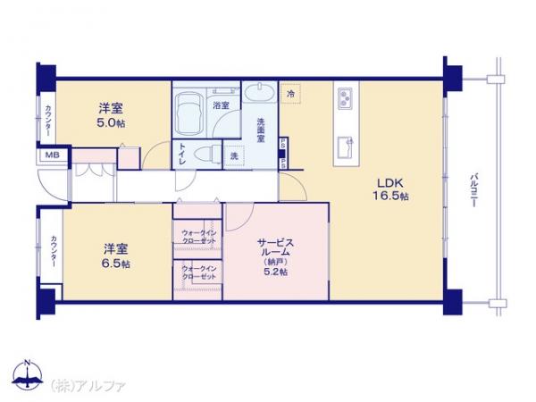 中古マンション 東京都練馬区中村１丁目18-18 西武池袋線練馬駅 8,080万円