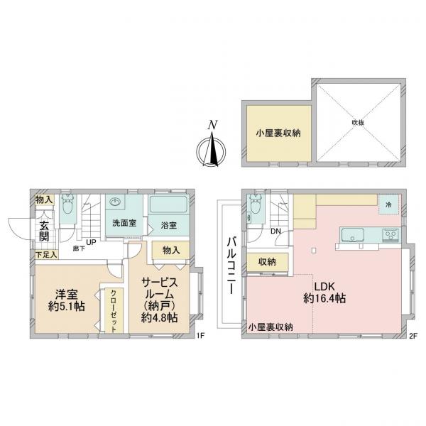 中古戸建 杉並区高井戸西１丁目 京王井の頭線富士見ヶ丘駅 7,980万円