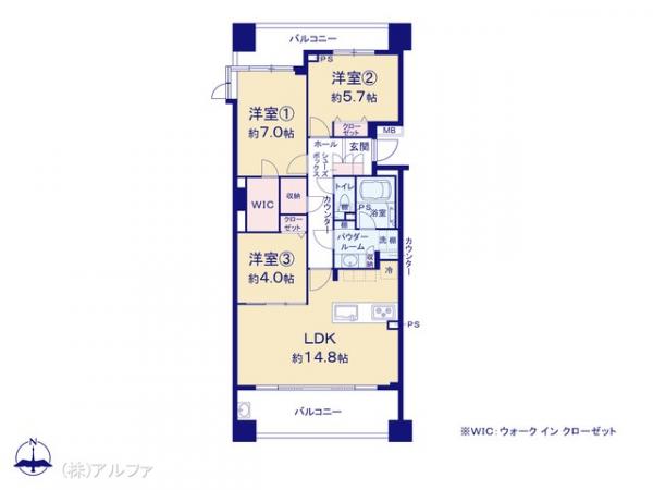 中古マンション 東京都練馬区関町東２丁目7-5 西武新宿線武蔵関駅 7,770万円