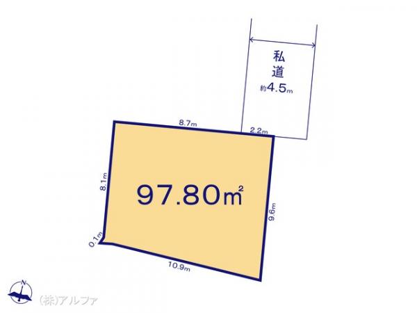 土地 東京都世田谷区上祖師谷６丁目14 京王線千歳烏山駅 8,390万円