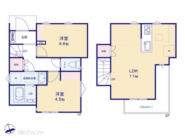 新築戸建 東京都杉並区高円寺北４丁目10-8 JR中央線高円寺駅 7,480万円