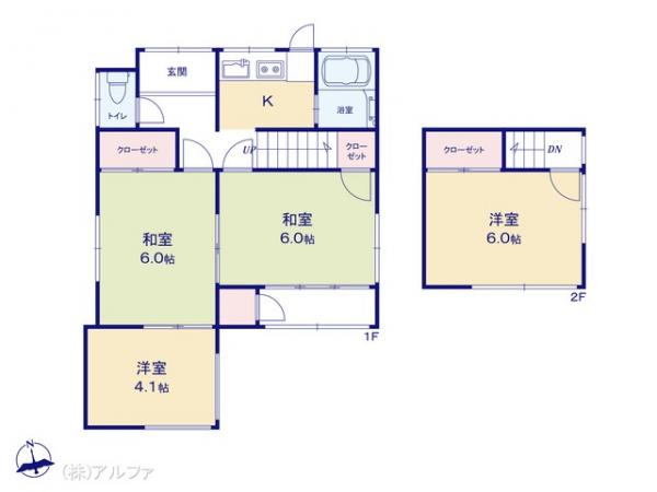 中古戸建 東京都練馬区谷原３丁目20-18 都営大江戸線光が丘駅 900万円