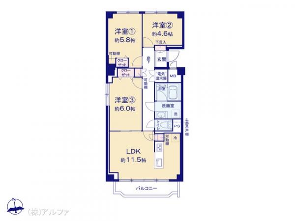中古マンション 東京都世田谷区玉川４丁目9-27 東急田園都市線二子玉川駅 8,999万円