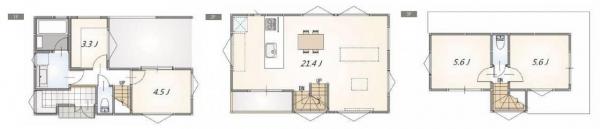 新築戸建 杉並区和田２丁目 丸の内方南支線方南町駅 9,980万円