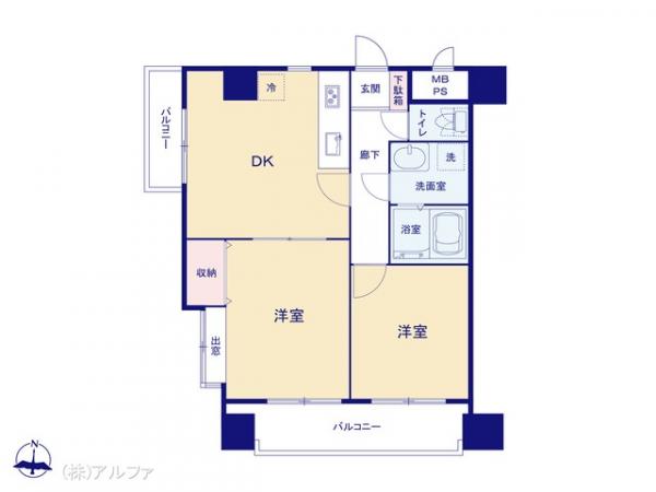 中古マンション 東京都世田谷区松原３丁目23-28 京王線下高井戸駅 6,980万円