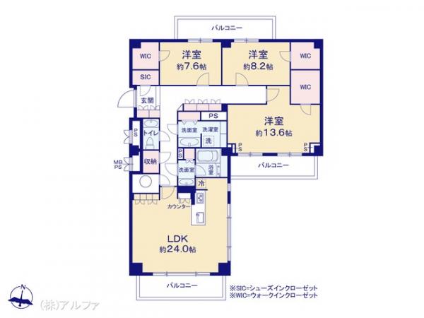 中古マンション 東京都世田谷区宮坂２丁目25-20 小田急線豪徳寺駅 1億8,980万円