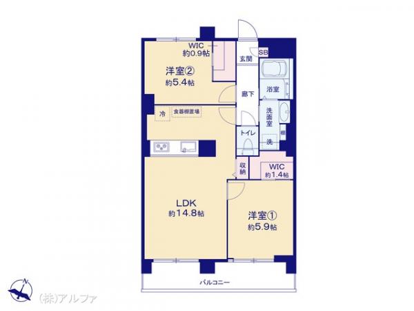 中古マンション 東京都杉並区上荻４丁目4-5 JR中央・総武線西荻窪駅 4,999万円