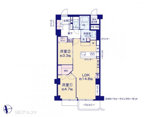 中古マンション 東京都杉並区高井戸東２丁目25-9 京王井の頭線高井戸駅 5,699万円