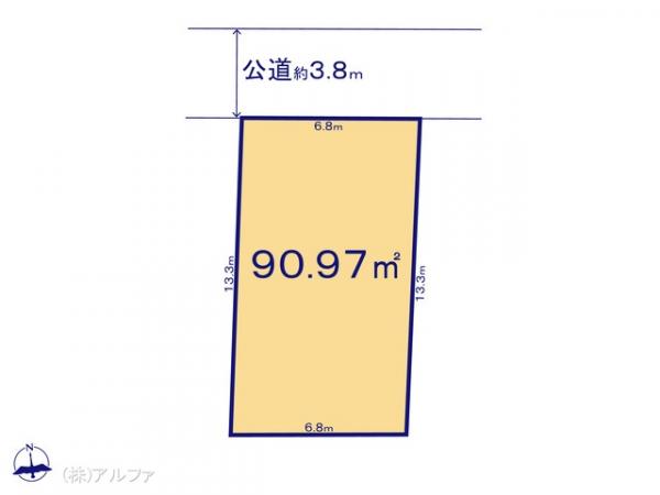 土地 東京都練馬区関町北３丁目453-132 西武新宿線東伏見駅 6,698万円