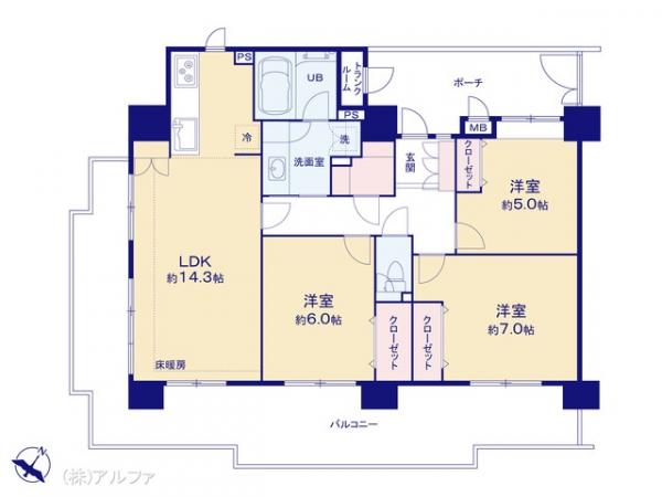 中古マンション 東京都世田谷区深沢５丁目24-23 東急大井町線等々力駅 1億2,990万円