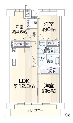 中古マンション 川口市大字東内野 JR武蔵野線東川口駅 1,899万円