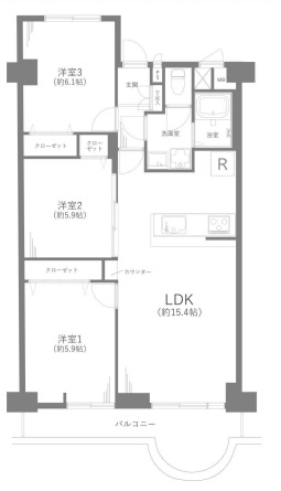 中古マンション さいたま市南区白幡３丁目 JR埼京線武蔵浦和駅 2,899万円