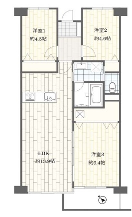 中古マンション 川口市飯塚４丁目 JR京浜東北線川口駅 2,890万円