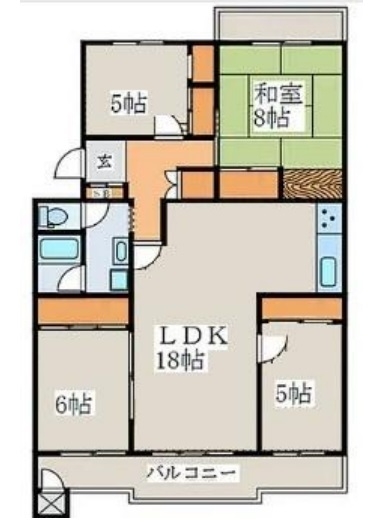 中古マンション 埼玉県三郷市早稲田３丁目 JR武蔵野線三郷駅 2,280万円