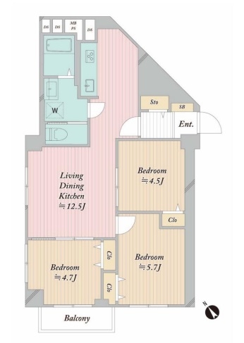 中古マンション 越谷市北越谷４丁目 東武伊勢崎線北越谷駅 1,698万円