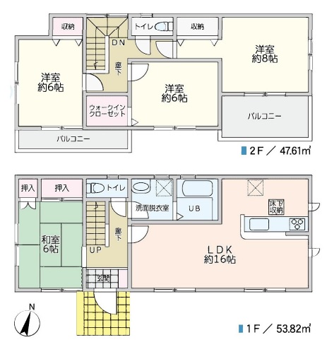 中古戸建 三郷市彦糸１丁目 JR武蔵野線吉川美南駅 2,399万円
