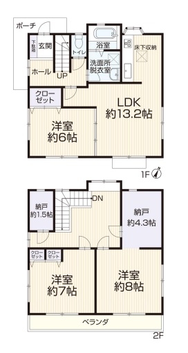 中古戸建 川口市長蔵３丁目 埼玉高速鉄道戸塚安行駅 3,600万円