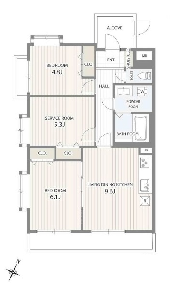 中古マンション さいたま市緑区太田窪１丁目 JR京浜東北線浦和駅 2,400万円