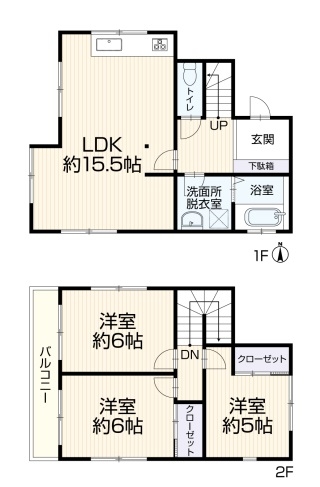 中古戸建 北葛飾郡松伏町大字松伏 東武伊勢崎線北越谷駅 1,699万円