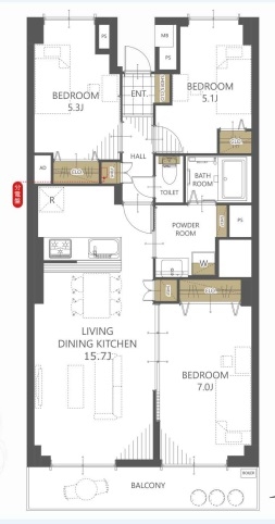 中古マンション 埼玉県川口市青木１丁目 埼玉高速鉄道川口元郷駅 2,690万円