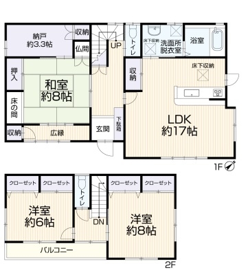 中古戸建 さいたま市岩槻区西町４丁目 東武野田線岩槻駅 2,899万円