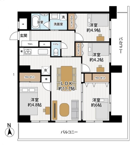 中古マンション さいたま市緑区大字大間木 JR武蔵野線東浦和駅 3,190万円