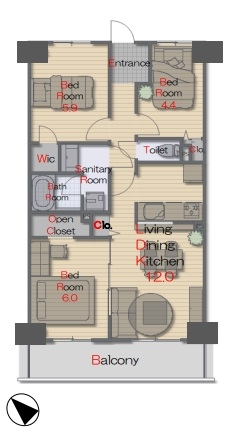 中古マンション 春日部市大場 東武伊勢崎線武里駅 1,899万円