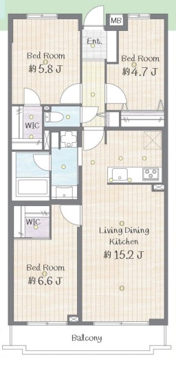 中古マンション 草加市八幡町 東武伊勢崎線獨協大学前駅 1,980万円