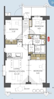 中古マンション さいたま市緑区東浦和１丁目 JR武蔵野線東浦和駅 3,190万円