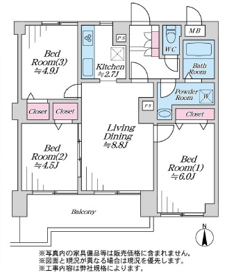 中古マンション 埼玉県川口市上青木４丁目 埼玉高速鉄道鳩ケ谷駅 1,998万円