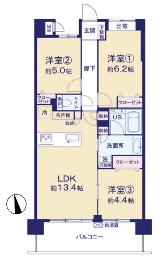 中古マンション 蕨市塚越６丁目 JR京浜東北線蕨駅 4,180万円