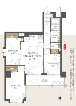 中古マンション 越谷市大字袋山 東武伊勢崎線大袋駅 2,390万円