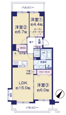 中古マンション 埼玉県川口市元郷１丁目 埼玉高速鉄道川口元郷駅 3,290万円