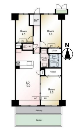 中古マンション 川口市北原台２丁目 埼玉高速鉄道東川口駅 2,480万円