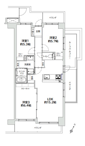 中古マンション 埼玉県草加市谷塚２丁目 東武伊勢崎線谷塚駅 2,999万円