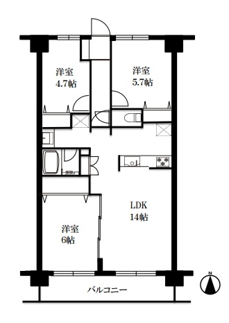 中古マンション 埼玉県さいたま市南区辻５丁目 JR埼京線北戸田駅 3,780万円