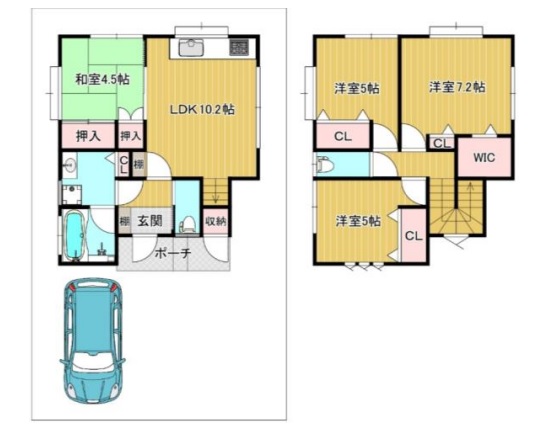 中古戸建 川口市赤井３丁目 埼玉高速鉄道鳩ケ谷駅 2,980万円