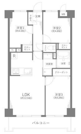 中古マンション 春日部市中央５丁目 東武伊勢崎線春日部駅 2,499万円
