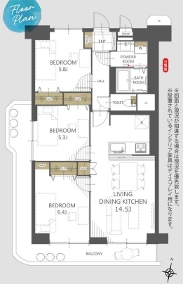 中古マンション 埼玉県草加市旭町６丁目 東武伊勢崎線新田駅 2,590万円
