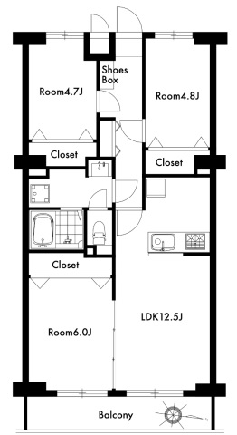 中古マンション 越谷市南越谷５丁目 東武伊勢崎線新越谷駅 3,299万円
