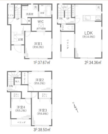 中古戸建 川口市領家３丁目 JR京浜東北線川口駅 3,599万円
